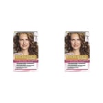 L'Oréal Paris Excellence Coloration Teinture Cheveux Crème Triple Protection Couleur Tone 6 Blond Foncé 75 ml (Lot de 2)