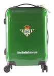 Real Betis Balompié Valise de voyage compatible avec tout type de compagnies aériennes Système de fermeture de sécurité TSA 8 roues pivotantes 55 x 40 x 20 cm 2,8 kg Produit officiel, Real Betis C.f.,