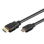 Mini-HDMI-kabel High Speed 1 m