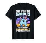 Only 10% of the world is left handed I'm a majestic Unicorn T-Shirt