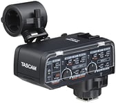 Tascam CA-XLR2d-F - FUJIFILM Kit XLR Microphone Adapter for Mirrorless Cameras, Black