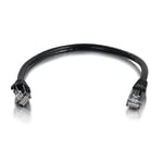 C2G 1m Cat6 Booted Unshielded (UTP) Network Patch Cable - Black, compatible with Personal Computer