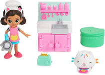 Gabby’s Dollhouse, Lunch and Munch Kitchen Set with 2 Toy Figures, Accessories 3