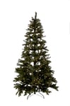 J-LINE - Sapin DE Noel + LED Plastique Vert