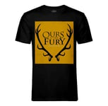 T-Shirt Homme Col Rond Game Of Thrones King Baratheon Ours Is The Fury