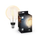 Philips Hue White Filament 7W G125 B22 Bulb HUE478202