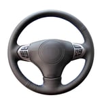 XQRYUB Couvre Volant en Cuir de Voiture, adapté pour Suzuki Grand Vitara 2007 2008 2009 2010 2011 2012 2013