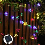 (5M 20leds 2 modeRGB)Aurinko Puutarha Valo Led Kukka Valot Keiju String Lights Outdoor Joulu Ketju Lamppu Kukka Juhla Kodinsisustus