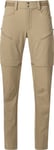 Bergans Women's Convertible Zip-Off Softshell Pants Warm Sand, 40