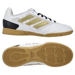 adidas Super Sala 2 Ic - Hvit/gull/aurora Ink Barn - Innendørs (Ic), størrelse 30½