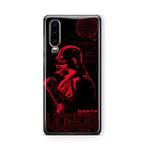 ERT GROUP mobile phone case for Huawei P30 original and officially Licensed Star Wars pattern Darth Vader 016 optimally adapted to the shape of the mobile phone, case made of TPU