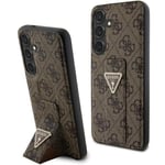 Guess Galaxy S24 Ultra Mobilskal Grip Stand Triangle Strass