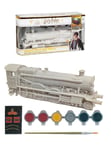 Harry Potter Hogwarts Express Steam Train Model Paint Your Own Kit Wizard Set