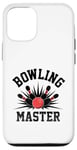 Coque pour iPhone 12/12 Pro Bowling Master Bowler