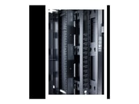 Apc Cable Containment Brackets With Pdu Mounting - Pdu-Monteringsbraketter - Svart - For Netshelter Sx