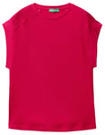 United Colors of Benetton Women's 3oqgd107w t-Shirt, Pink, M