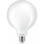 Ampoule Globe Led E27 13w 2000lm 4000k Lumière Du Jour Ø12.4x17.7cm Philips