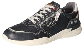 Mustang Homme 4138-306-820 Sneakers Basses, Bleu (Navy 820), 45 EU