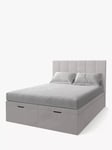 Koti Home Avon Upholstered Ottoman Storage Bed, Double