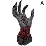 Berserk Hand Of God Resin Anime Figur Berserk Guts L Action Figur Svart Figur（A）