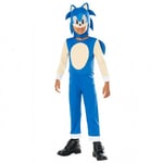 Børnekostume Sonic 128 cm Sonic fastelavn og udklædning 301601