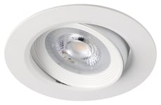 Eglo Sartiano Infälld Set Tilt Dimmer Iso 3X420lm Ø90 Vit Ip23