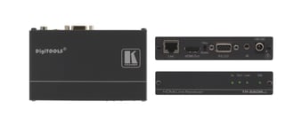 Kramer Electronics TP-580RXR AV extender AV receiver Black