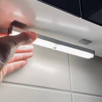 Trådlös Dimbar LED-belysning Spotlights med Rörelsesensor 21 cm -  Vit (Färg: Vit)