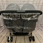 Replacement PVC Raincover to fit  Joie Aire Twin Twin Pushchair Rain Cover