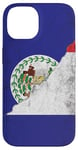 Coque pour iPhone 14 Drapeaux France & Belize - Belizean français