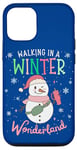 iPhone 12/12 Pro Walking In A Winter Wonderland Snowman Funny Ugly Christmas Case