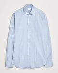 Grigio Washed Flannel Shirt Light Blue