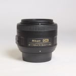 Nikon Used AF-S Nikkor 35mm f/1.8G ED Standard Prime Lens