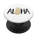 Aloha Pop Mount Socket Vibes Hawaii Pineapple Shaka PopSockets PopGrip: Swappable Grip for Phones & Tablets