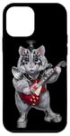 Coque pour iPhone 12 mini Guitare électrique Punk Rock Hamster