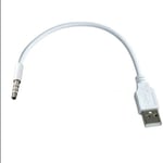 Câble data USB jack audio 3.5 synchronisation Ipod Shuffle 1G 2G (génération 1 et 2)