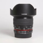 samyang Used Samyang 14mm f/2.8 ED AS IF UMC Ultra Wide Angle Lens Nikon F