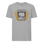 T-Shirt Homme Col Rond Arcade Gaming Jeu Vidéo Vintage Rétro Art Déco