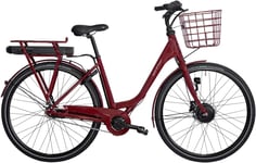 Winther Superbe 1 Dam 561Wh 48 cm Vinröd Elcykel - Standard Elcykel