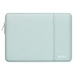 (MacBook 16 tuuman Vertical Mint Green) Kannettavan tietokoneen laukku 13 14 15,6 tuuman kantolaukku vuodelle 2021 2020 Macbook Air Pro M1 Lenovo HP Dell Asus Acer Huawei kannettavan tietokoneen suojakuoret ja -kuoret