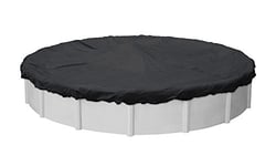 Pool Mate 3821-PM Black Mesh Winter Cover for Round Above Ground Swimming Pool, 21'