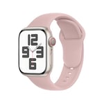 SRena Bracelet SBC1 pour bracelet apple watch se ultra 2 series 10 9 8 7 6 5 4 3 2 1 49mm 46mm 45mm 44mm 42mm 41mm 40mm 38mm cuir sport montre silicone en couleur Rose Millénaire