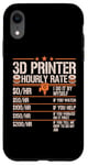 iPhone XR 3D Printer Hourly Rate 3D Printing Funny Case