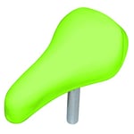 cyclingcolors Selle vélo Enfant Confort avec Tige 22mm draisienne Tricycle BMX avec Mousse Rembourrage (Jaune Fluo)