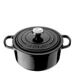 Le Creuset - Signature støpejernsgryte rund 22 cm black