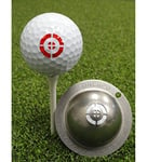 Tin-Cup Unisex Adult TAKE AIM Golf Ball Marker - Steel, One Size