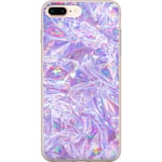 Apple iPhone 7 Plus Transparent Mobilskal Glitter