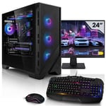 PC gamer fixe complet RTX4070 12Go - 24 Ecran - Intel Core i7-12700F - 32Go DDR4 - 1To M.2 SSD - Windows 11 - 704-FR