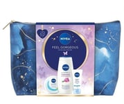 New Nivea Feel Gorgeous Cosmetic Gift Bag Skincare Regime For Her