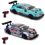 CMJ RC Cars Twin Pack: Officially Licensed Audi RS5 DTM & Mercedes AMG C63 DTM, 1:24 Scale, 2.4Ghz Remote Control Cars – Perfect for Racing Fans